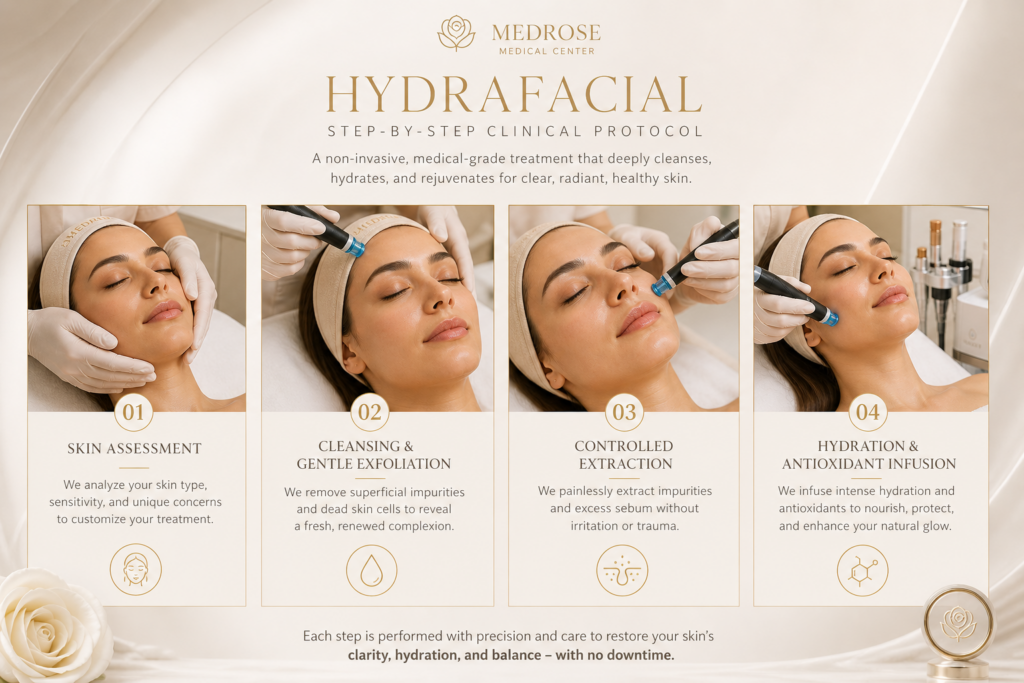 hydrafacial-steps