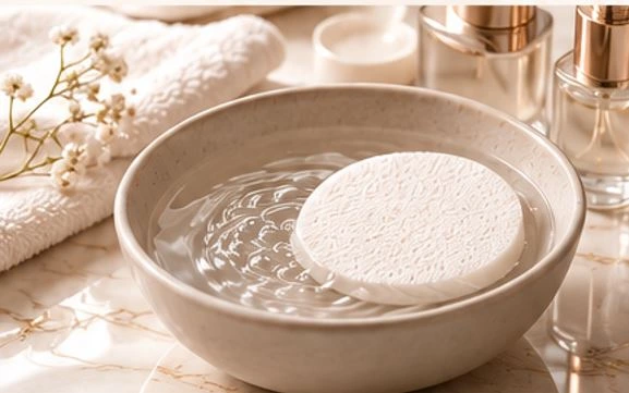 Facial skincare products and treatment bowl