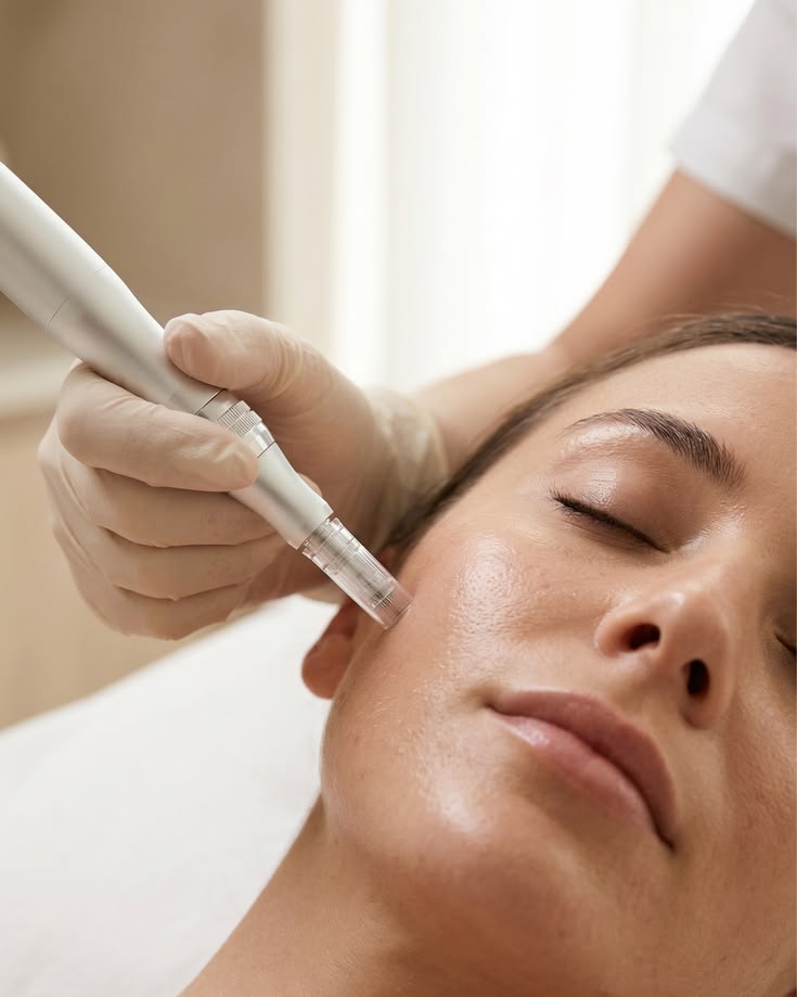 Precision skincare treatment device