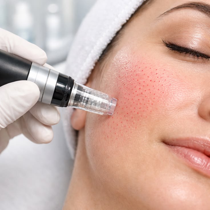 Topical delivery with microneedling